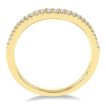 Load image into Gallery viewer, 1/6 Ctw Round Cut Diamond Wedding Band in 14K Yellow Gold