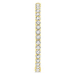 Load image into Gallery viewer, 10 Ctw Inside-Out Round Cut Diamond 1 3/4 Inch Hoop Earrings in 14K Yellow Gold