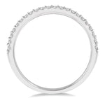 Load image into Gallery viewer, 1/6 Ctw Round Cut Diamond Wedding Band in 14K White Gold