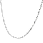 Load image into Gallery viewer, 7 Ctw Round Cut Diamond Tennis Necklace in 14K White Gold