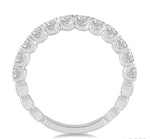 Load image into Gallery viewer, 1 Ctw Round Cut Diamond Wedding Band in 14K White Gold