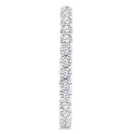 Load image into Gallery viewer, 5 Ctw Inside-Out Round Cut Diamond Oval Shape Hoop Earrings in 14K White Gold