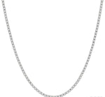 Load image into Gallery viewer, 3 Ctw Round Cut Diamond Tennis Necklace in 14K White Gold