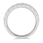 Load image into Gallery viewer, 1 Ctw 11 Stone Round Cut Diamond Wedding Band in 14K White Gold