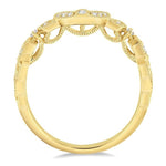 Load image into Gallery viewer, 1/6 Ctw Round Cut Diamond Wedding Band in 14K Yellow Gold