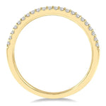 Load image into Gallery viewer, 1/6 Ctw Round Cut Diamond Wedding Band in 14K Yellow Gold