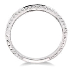 Load image into Gallery viewer, 1/6 Ctw Round Cut Diamond Matching Wedding Band in 14K White Gold