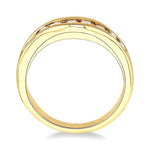 Load image into Gallery viewer, 1/2 Ctw Round Diamond Matching Wedding Band in 14K Yellow Gold