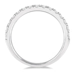 Load image into Gallery viewer, 1/2 Ctw Round Cut Diamond Wedding Band in 14K White Gold