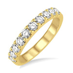 Load image into Gallery viewer, 1 Ctw Round Cut Diamond Wedding Band in 14K Yellow Gold