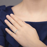 Load image into Gallery viewer, 1/3 Ctw Round Diamond Matching Wedding Band in 14K White Gold