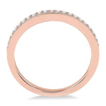 Load image into Gallery viewer, 1/5 Ctw Round Cut Diamond Wedding Band in 14K Rose Gold
