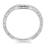 Load image into Gallery viewer, 1/6 Ctw Round Cut Diamond Matching Wedding Band in 14K White Gold