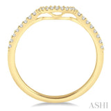 1/6 Ctw Round Cut Diamond Wedding Band in 14K Yellow Gold