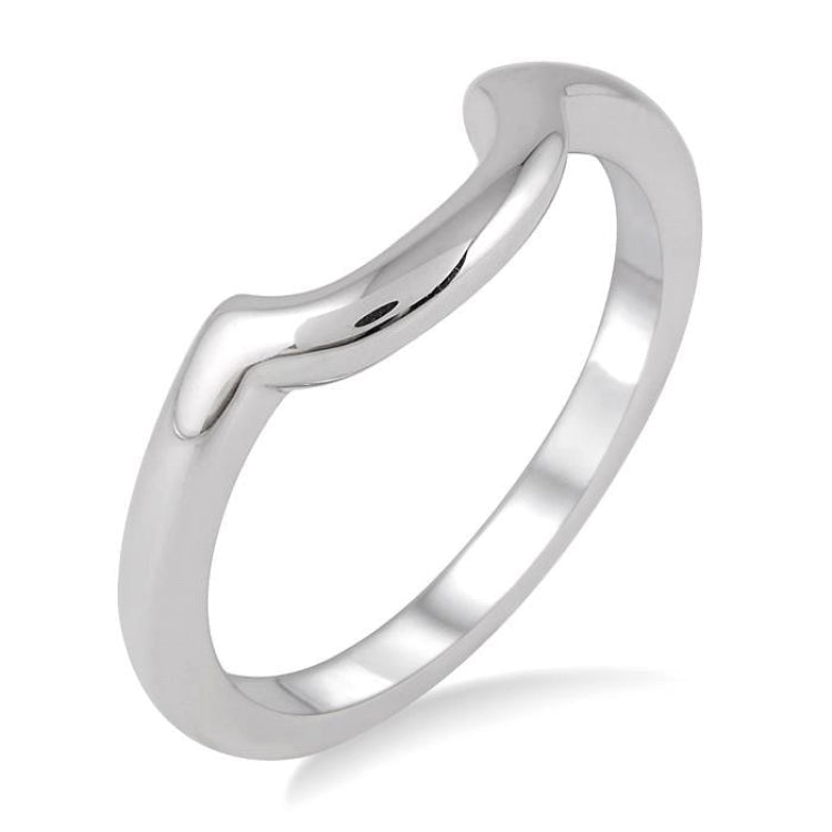 Shadow Band in 14K White Gold