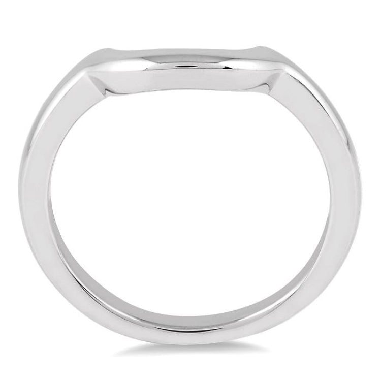 Shadow Band in 14K White Gold