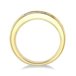 Load image into Gallery viewer, 1/2 Ctw Princess Cut Diamond Wedding Band in 14K Yellow Gold