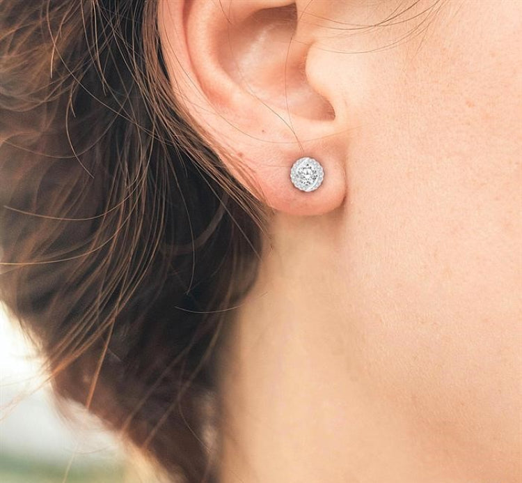 1/4 Ctw Round Cut Diamond Jacket Earrings in 14K White Gold