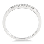 Load image into Gallery viewer, 1/20 Ctw Round Cut Diamond Wedding Band in 14K White Gold
