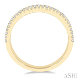 1/3 Ctw Round Diamond Wedding Band in 14K Yellow Gold