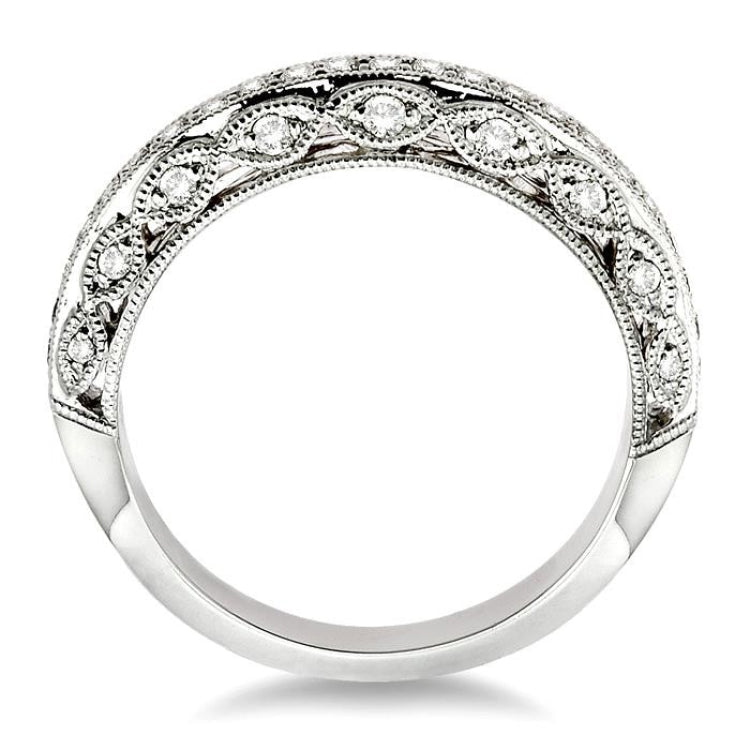 3/8 Ctw Diamond Matching Wedding Band in 14K White Gold