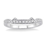 Load image into Gallery viewer, 1/5 Ctw Diamond Matching Wedding Band in 14K White Gold