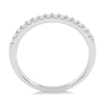 Load image into Gallery viewer, 1/5 Ctw Round Cut Diamond Wedding Band in 14K White Gold