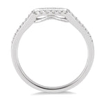 Load image into Gallery viewer, 1/6 Ctw Round Cut Diamond Wedding Band in 14K White Gold