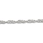 Load image into Gallery viewer, 1/20 Ctw Round Cut Diamond Bracelet in Sterling Silver