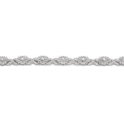 1/6 Ctw Round Cut Diamond Bracelet in Sterling Silver
