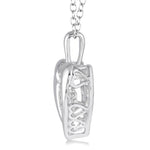 Load image into Gallery viewer, 1/20 Ctw Diamond Emotion Pendant in Sterling Silver with Chain