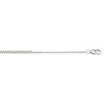 Load image into Gallery viewer, 1/6 Ctw Round Cut Diamond Petite Bar Bracelet in 10K White Gold