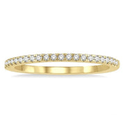 1/6 Ctw Round Cut Diamond Stack Band in 14K Yellow Gold