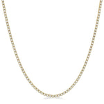 Load image into Gallery viewer, 3 Ctw Round Cut Diamond Tennis Necklace in 14K Yellow Gold