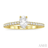 Oval Shape Diamond Engagement Ring