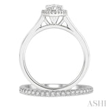 Marquise Shape Diamond Wedding Set