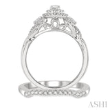 Marquise Shape Diamond Wedding Set