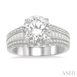 Semi-Mount Diamond Engagement Ring