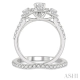 Past Present & Future Diamond Wedding Set