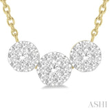 Past Present & Future Lovebright Essential Diamond Necklace