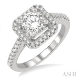 Semi-Mount Diamond Engagement Ring