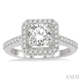 Semi-Mount Diamond Engagement Ring