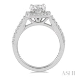 Semi-Mount Diamond Engagement Ring